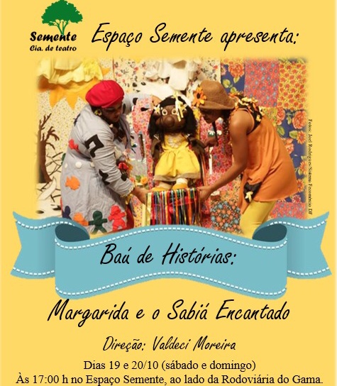Baú de histórias – Margarida e o Sabiá Encantado
