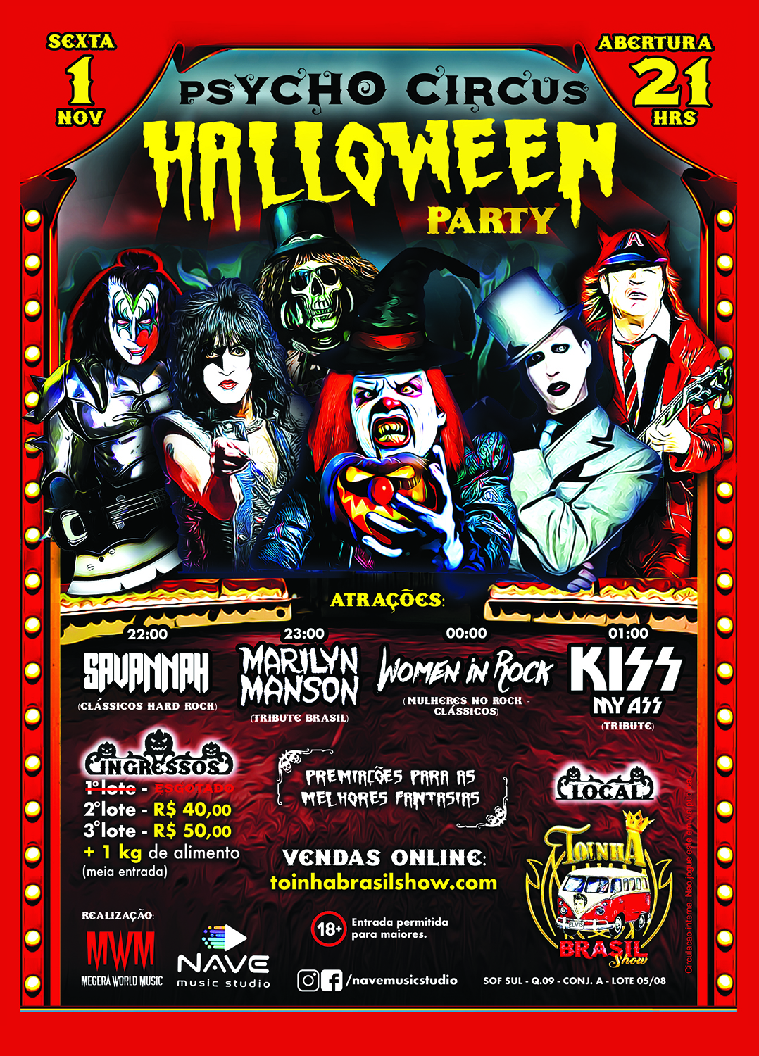 Psycho Circus Halloween Party