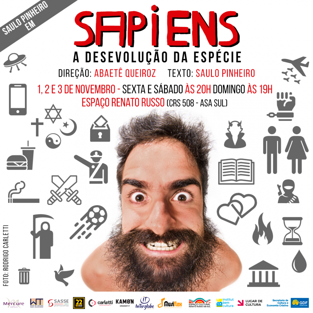 Sapiens – A Desevolução da Espécie – 01 a 03/11/19