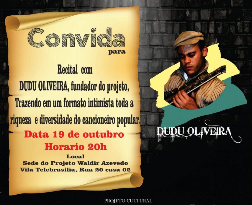 Ponto de Cultura Waldir Azevedo convida – Dudu Oliveira
