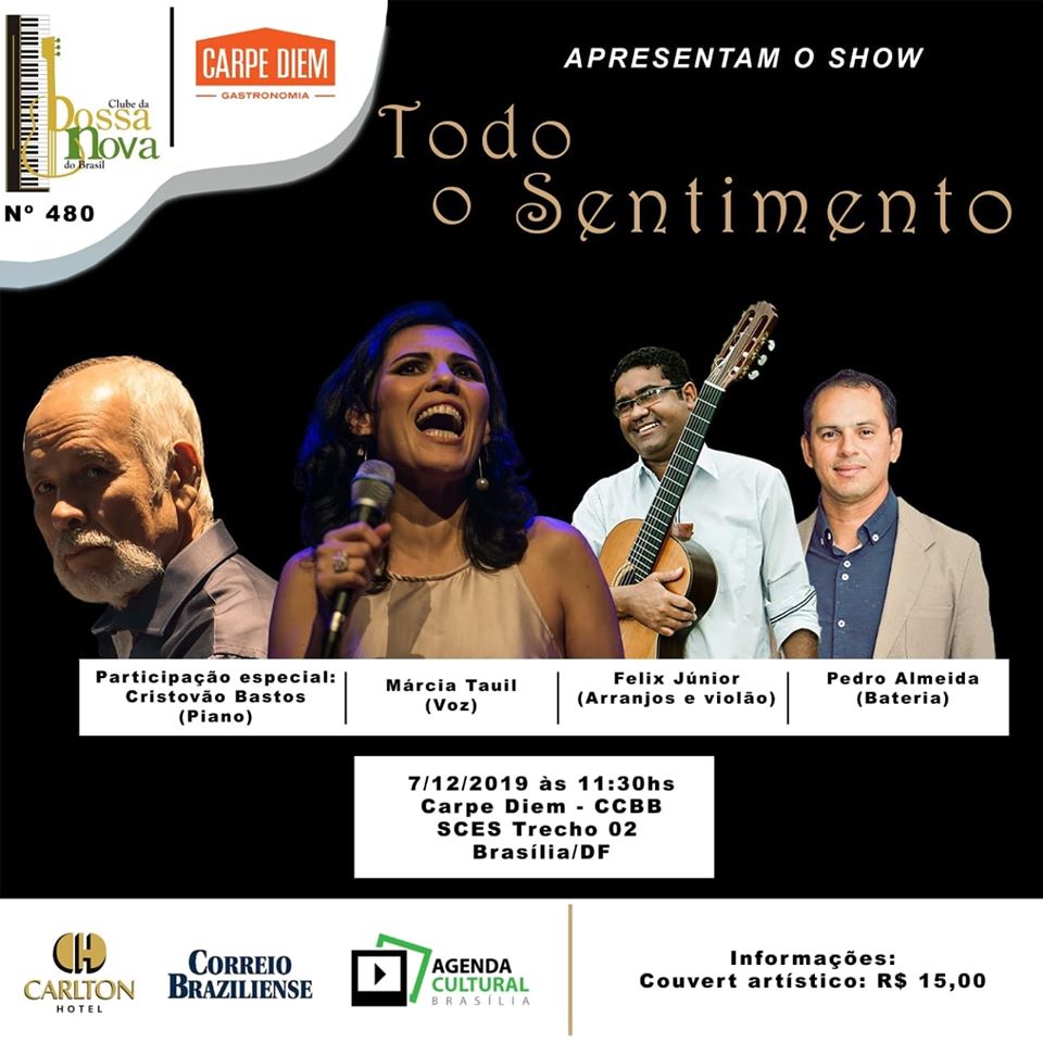 Todo o Sentimento – Clube da Bossa – 07/12/19