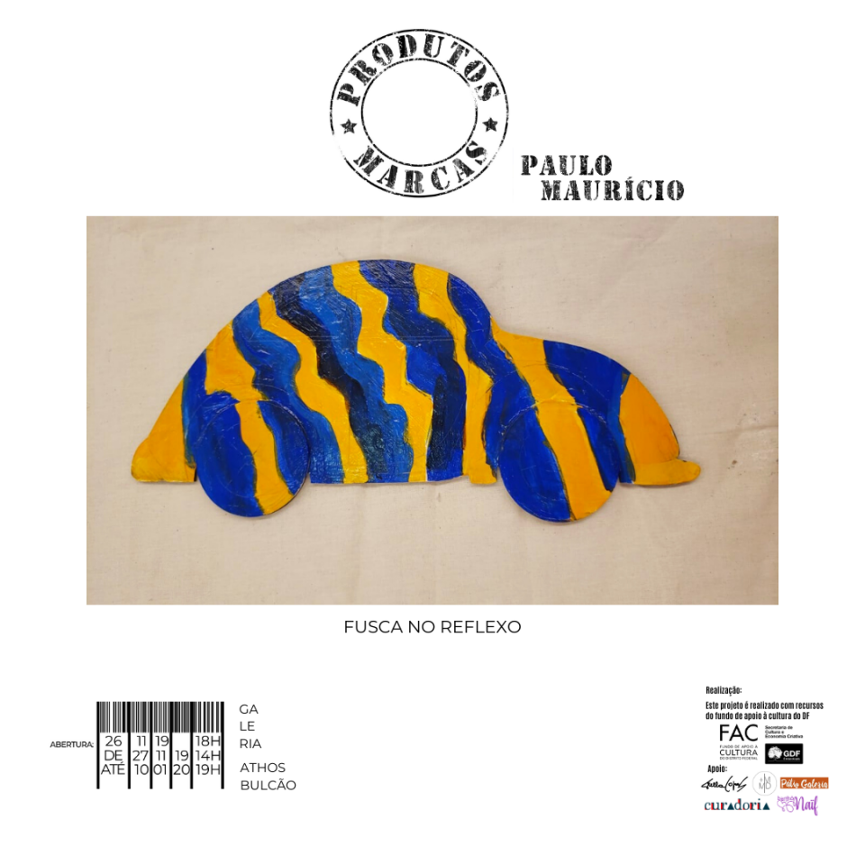 Exposição De Arte Pop Paulo Maurício – Produtos E Marcas – 27/11/19 a 19/01/20