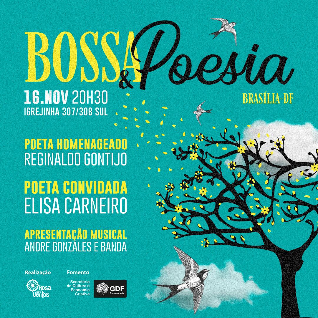 Projeto Bossa & Poesia – 16/11 a 21/12/19