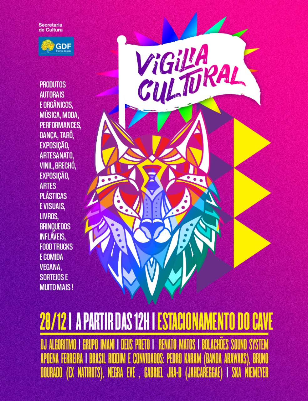 Vigília Cultural – 28/12/19