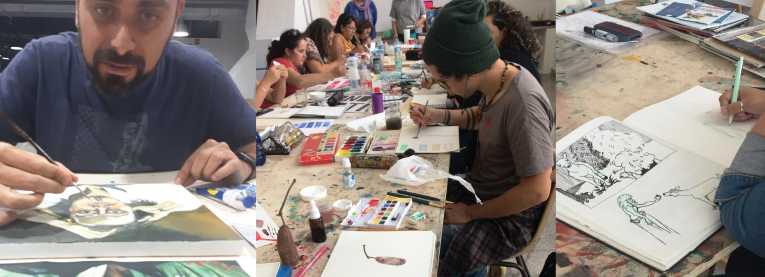 I Mostra de Artes Visuais das Oficinas – ECRR