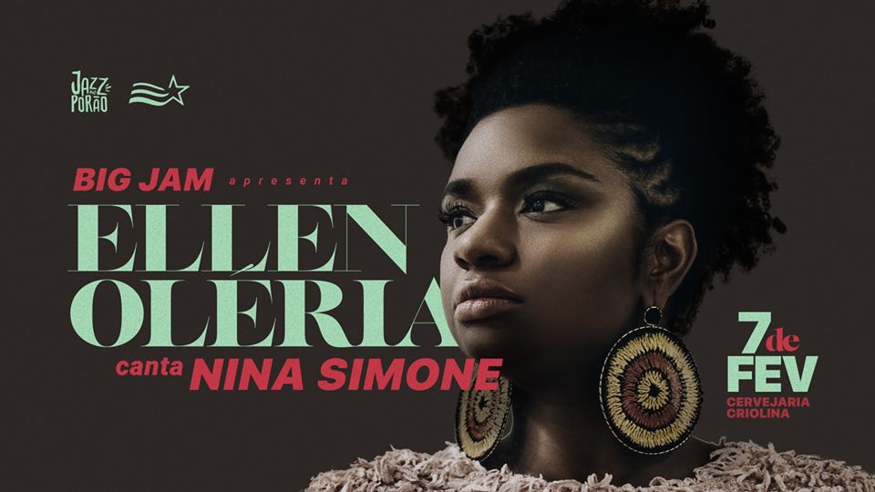 Ellen Oléria canta Nina Simone – 07 e 08/02/2020