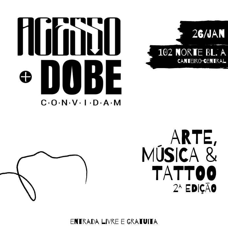 Arte, Música & Tattoo na Galeria Acesso