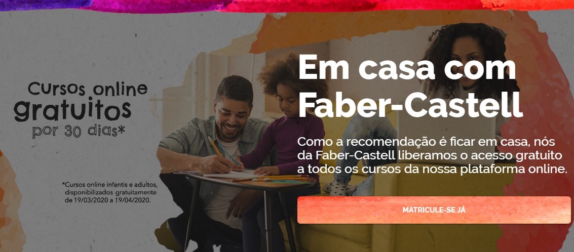 Cursos de desenho gratuito pela internet –  Faber-Castell