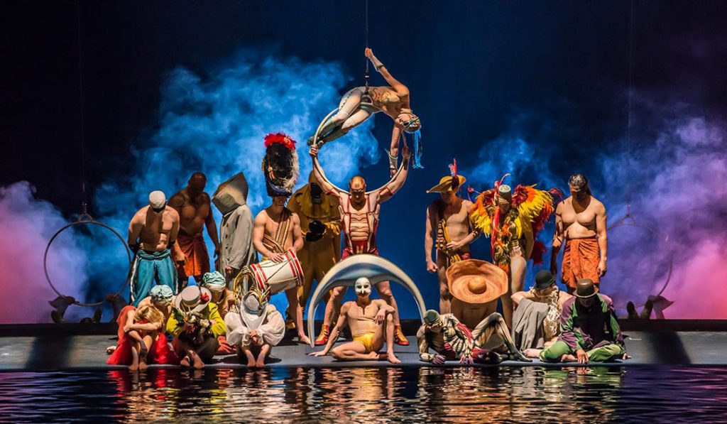 Espetáculos online gratuitos do Cirque du Soleil 