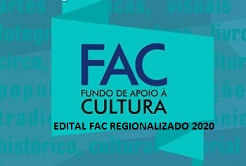 Edital FAC Regionalizado 2020 – Inscrições abertas