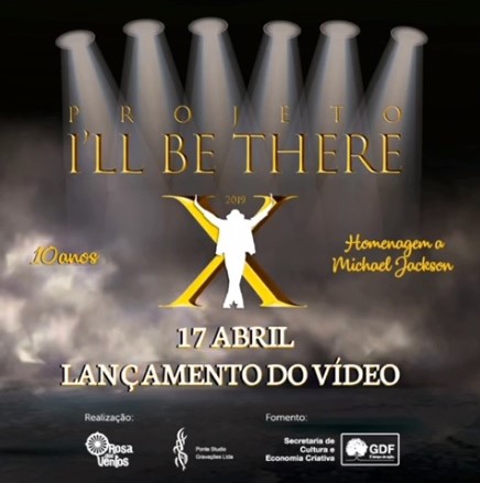 Projeto I’ll Be There – Homenagem a Michael Jackson homenageia Planaltina com vídeo-clip