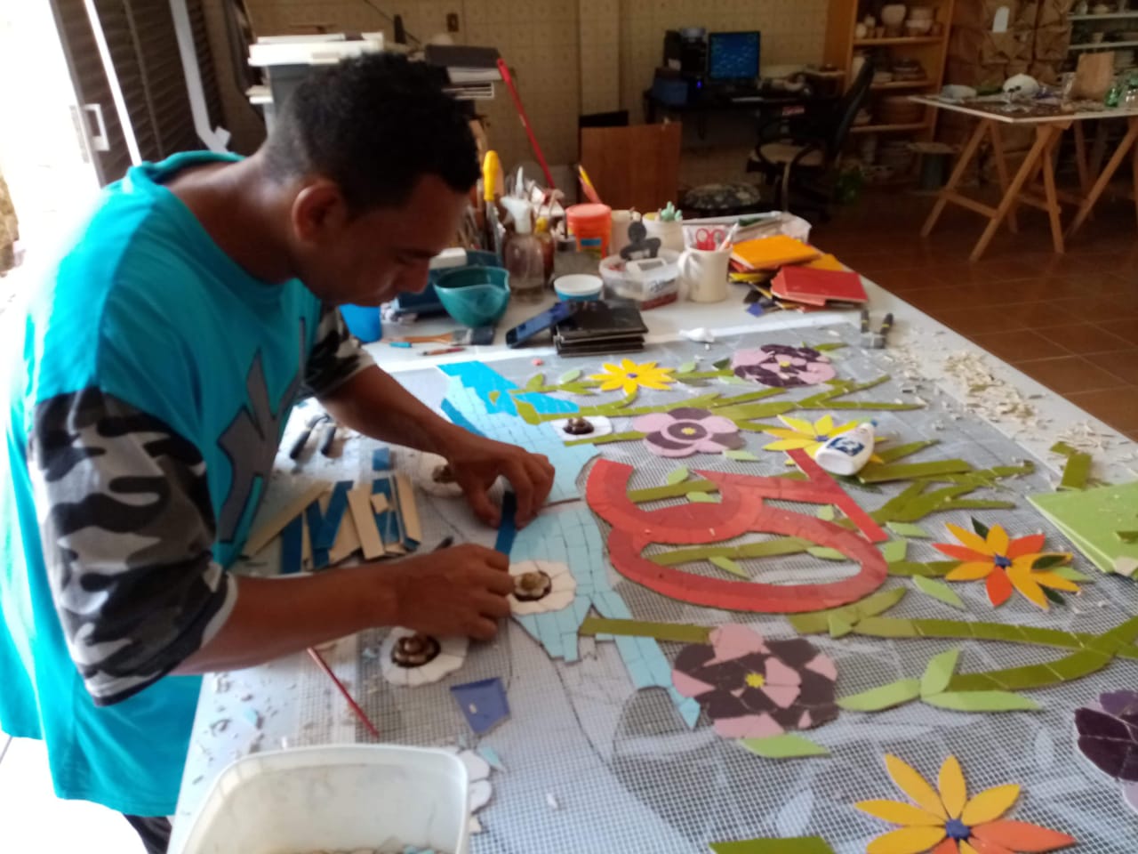Mosaico e Arte em 3D