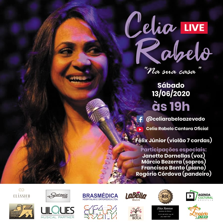 Célia Rabelo – Na sua casa – 13/06/2020