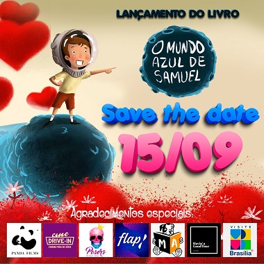 O mundo azul de Samuel – Lançamento