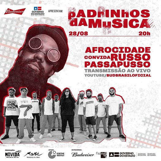 Padrinho da Música – Afrocidade convida Russo Passapusso
