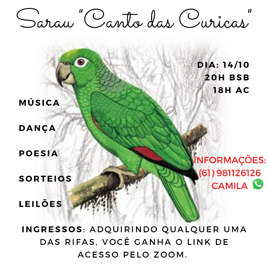 Sarau Canto da Curicas