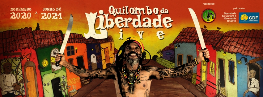 Quilombo da Liberdade Live oferece aulas de capoeira e transmissões ao vivo de apresentações culturais gratuitas