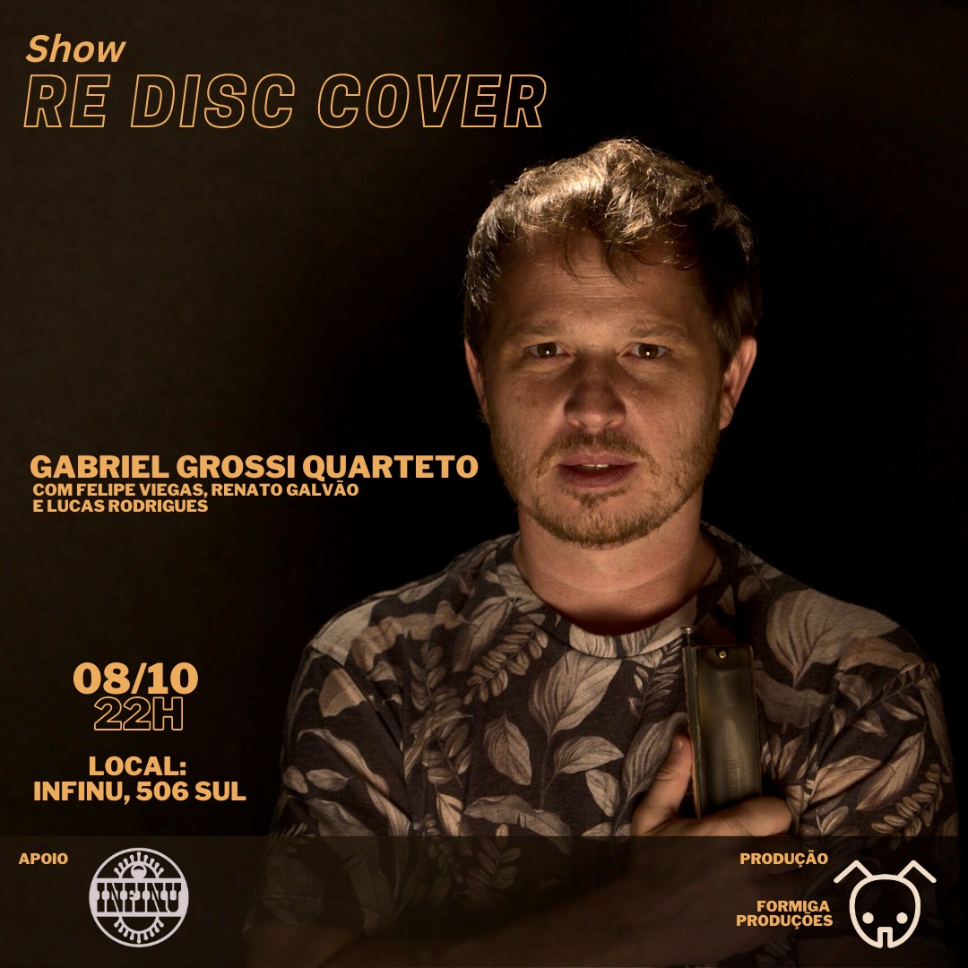 Re Disc Cover – Gabriel Grossi Quarteto
