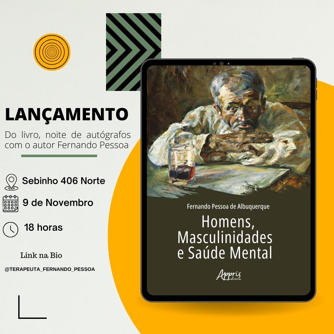 Lançamento do livro Homens, Masculinidades e Saúde Mental