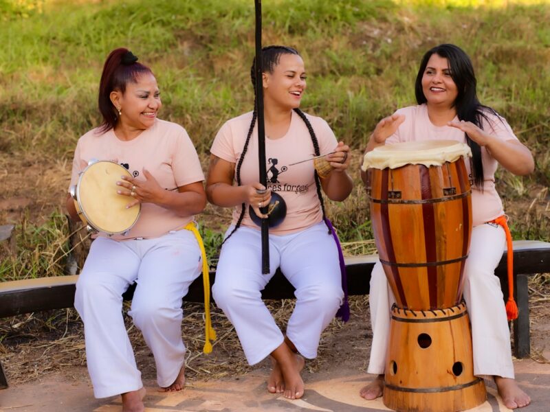 Mulheres Fortes: projeto promove aulas gratuitas de capoeira no Riacho Fundo I