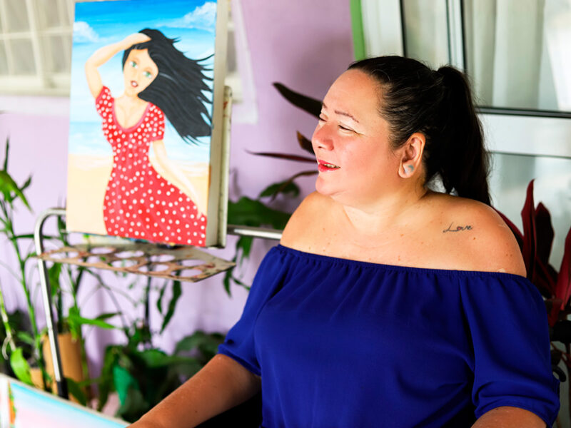 Escritora Eva Leite promove bate papo sobre acessibilidade sexual em São Sebastião