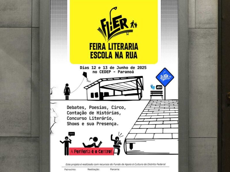 Feira Literária Escola na Rua – FLIER | Paranoá/DF