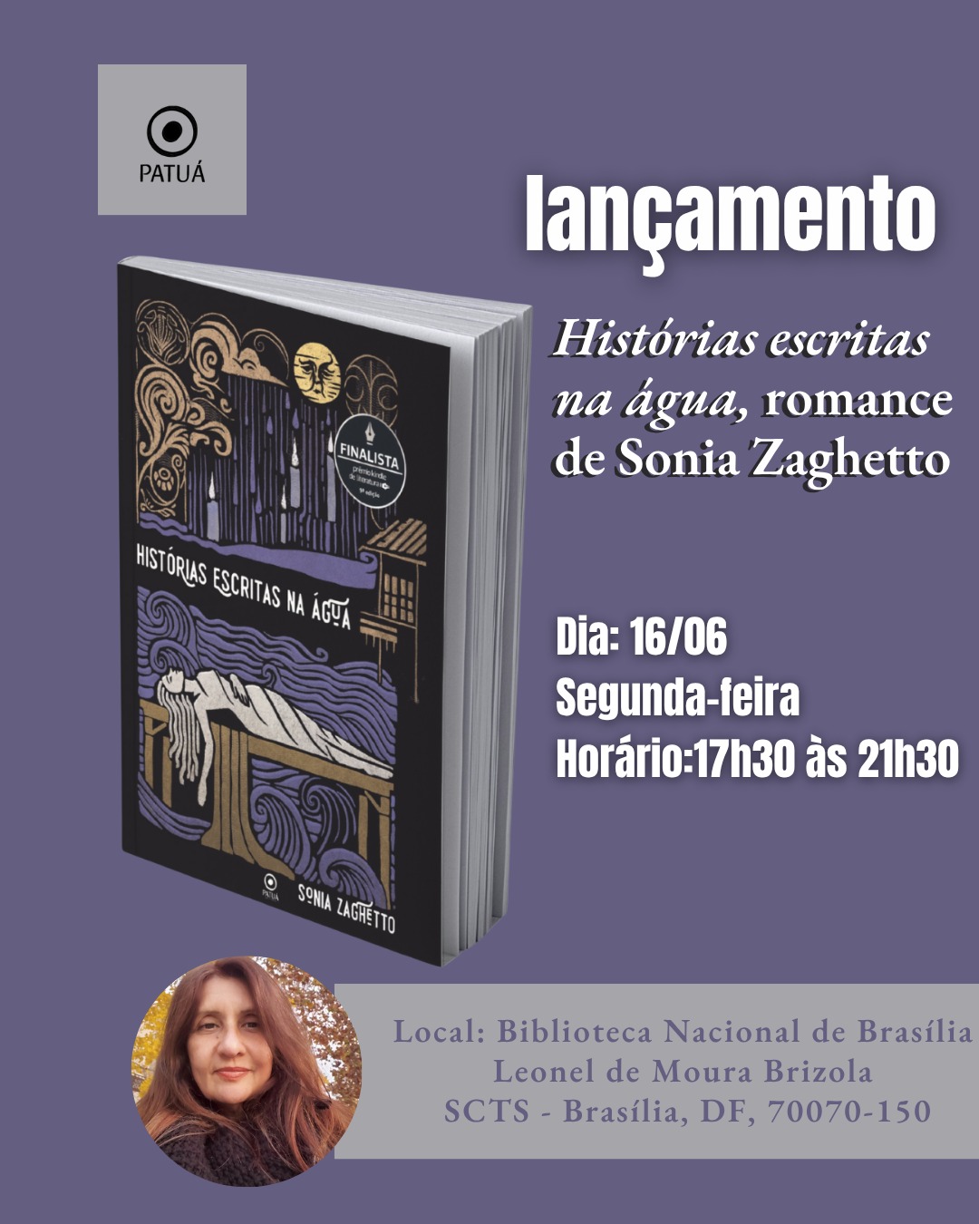Histórias Escritas na Água – finalista do Prêmio Kindle