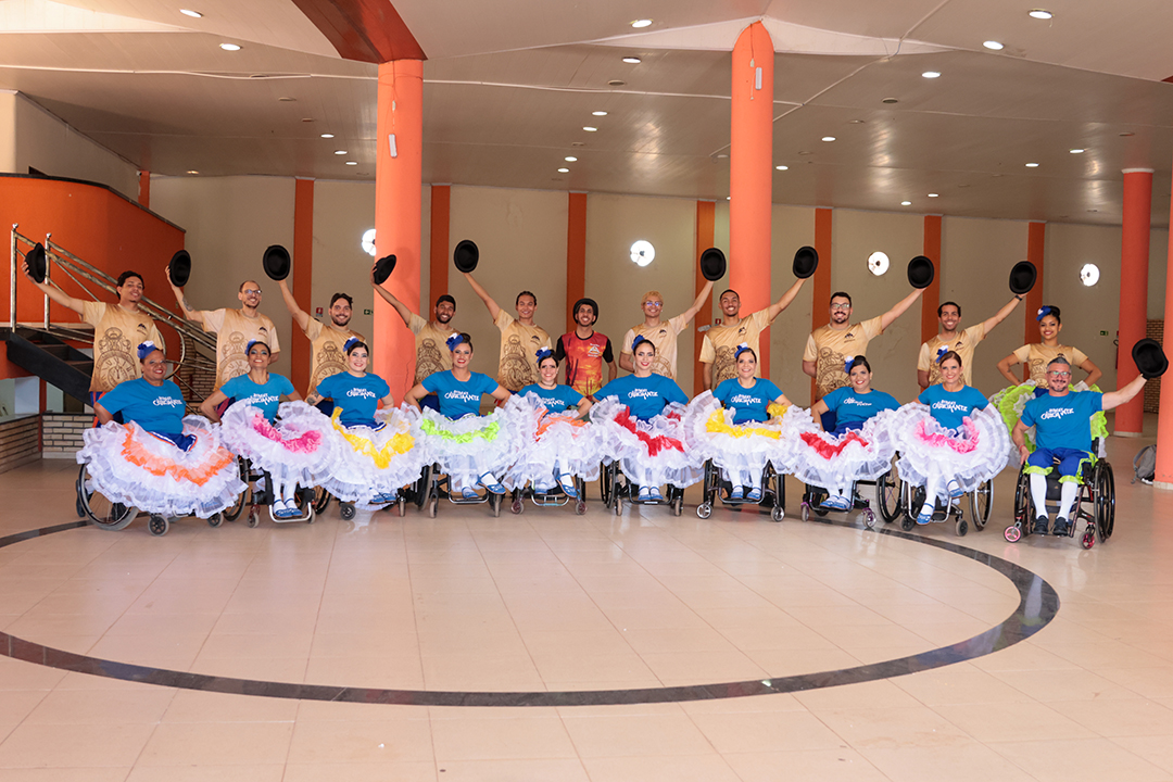 Quadrilha Inclusiva de cadeirantes se apresenta pela primeira vez em São Sebastião