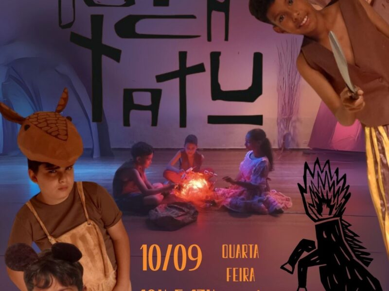 “A Toca do Tatu”: fábula musical do Cerrado leva arte da literatura dramática às escolas públicas do DF