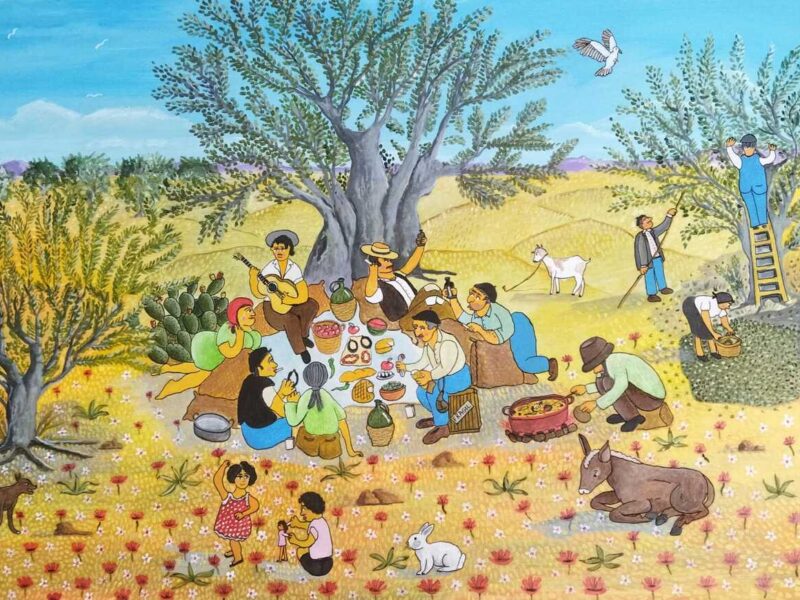 Exposição Poética Campesina reúne obras do espanhol Diego Ceano e artistas brasileiros no Instituto Cervantes